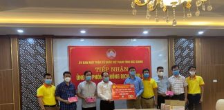 Thư kêu gọi Quyên góp ủng hộ phòng chống dịch Covid 19 (Tháng 5 – 2021)