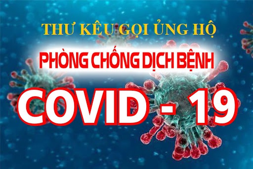 Thư kêu gọi ủng hộ phòng chống dịch Covid 19