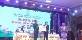 Đại hội họ Hoàng – Huỳnh tỉnh Ninh Bình thành công rực rỡ