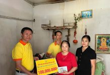 {Chùm ảnh} Chương trình thiện nguyện Hỗ trợ bà con Họ Hoàng Huỳnh bị ảnh hưởng bão lũ tại Tỉnh Thái Nguyên