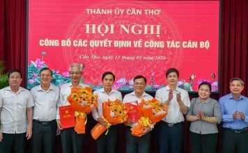 Bổ nhiệm ông Huỳnh Hoàng Mến giữ chức Giám đốc Báo và Phát thanh, Truyền hình Cần Thơ