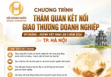 Hội Doanh nhân tổ chức chương trình kết nối giao thương doanh nghiệp tại Hà Nội