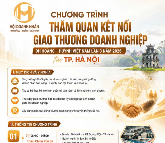 Hội Doanh nhân tổ chức chương trình kết nối giao thương doanh nghiệp tại Hà Nội