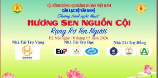 Sắp diễn ra chương trình nghệ thuật “Hương Sen nguồn cội – Rạng rỡ tên người”